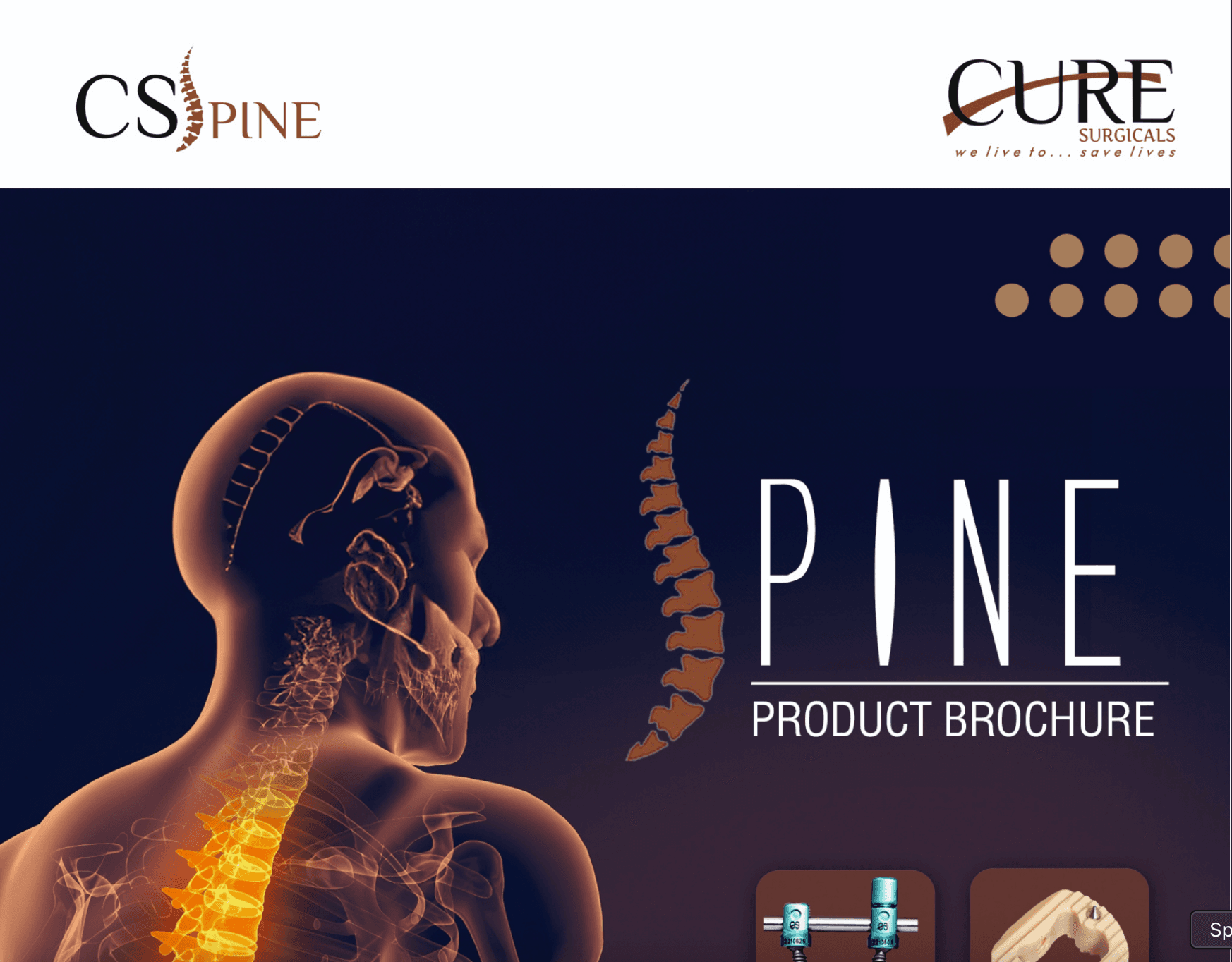 CS Spine Brochure
